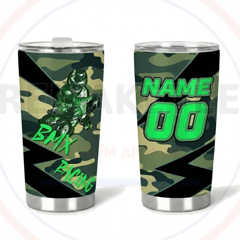 RemakeTee Custom Vintage Retro BMX Racing Tumbler Cup 309
