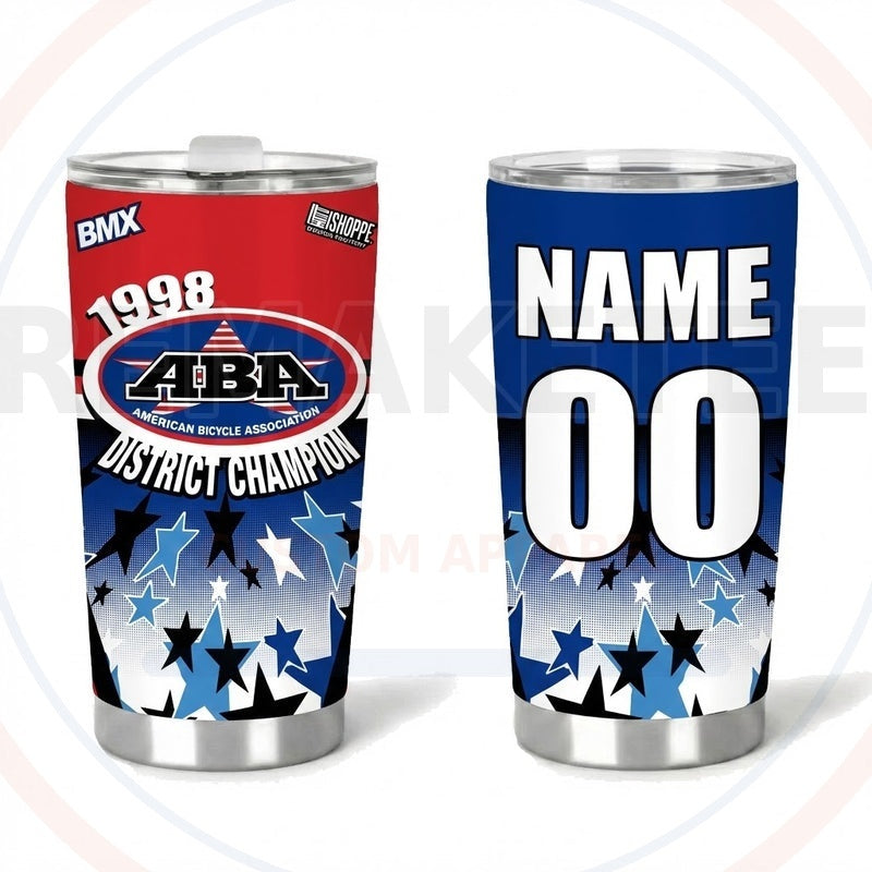 RemakeTee Custom Vintage Retro BMX Racing Tumbler Cup 321