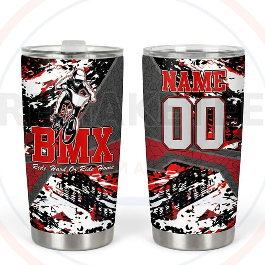 RemakeTee Custom Vintage Retro BMX Racing Tumbler Cup 325