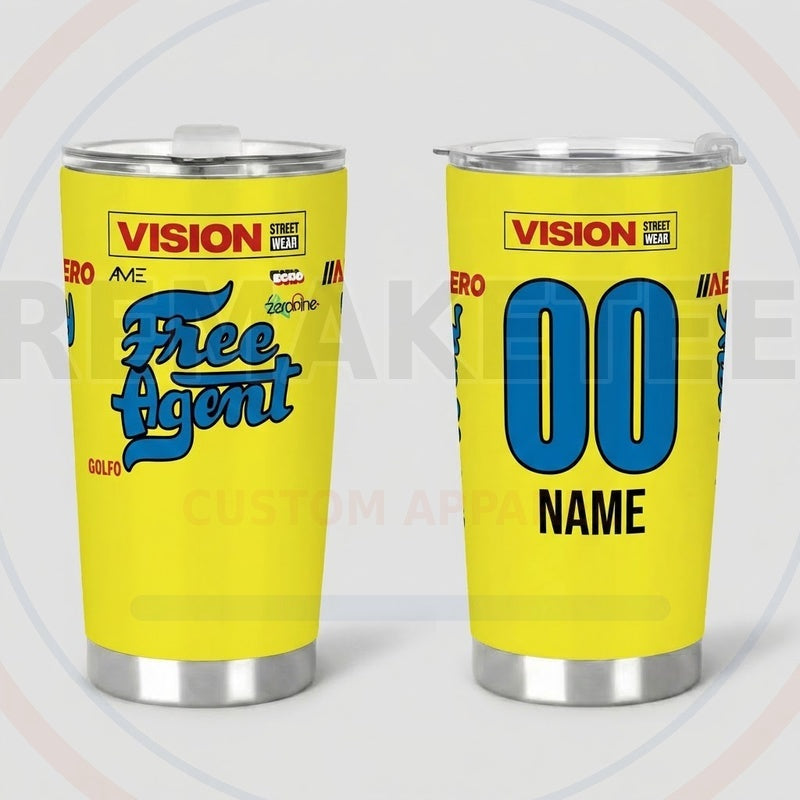 RemakeTee Custom Vintage Retro BMX Racing Tumbler Cup 329