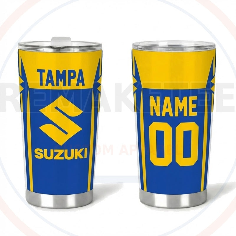 RemakeTee Custom Vintage Retro BMX Racing Tumbler Cup 351