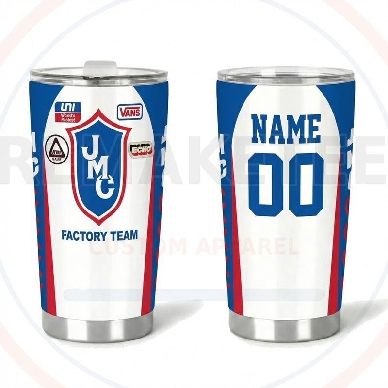 RemakeTee Custom Vintage Retro BMX Racing Tumbler Cup 360
