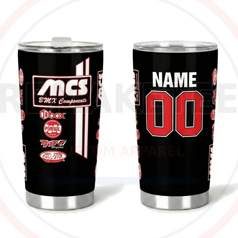 RemakeTee Custom Vintage Retro BMX Racing Tumbler Cup 366