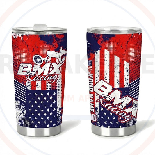 RemakeTee Custom Vintage Retro BMX Racing Tumbler Cup 370