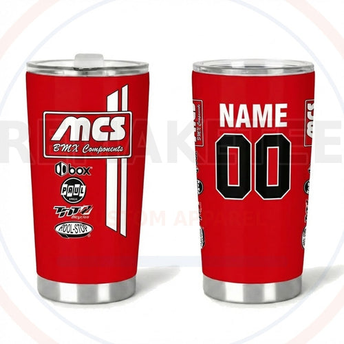 RemakeTee Custom Vintage Retro BMX Racing Tumbler Cup 372