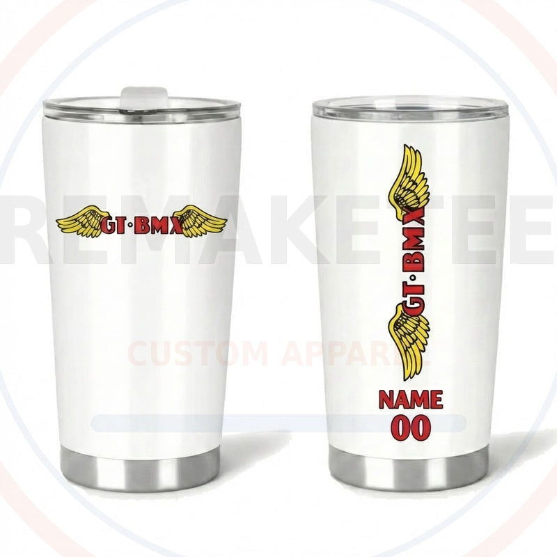 RemakeTee Custom Vintage Retro BMX Racing Tumbler Cup 401