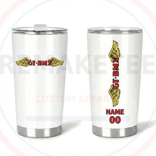 RemakeTee Custom Vintage Retro BMX Racing Tumbler Cup 401