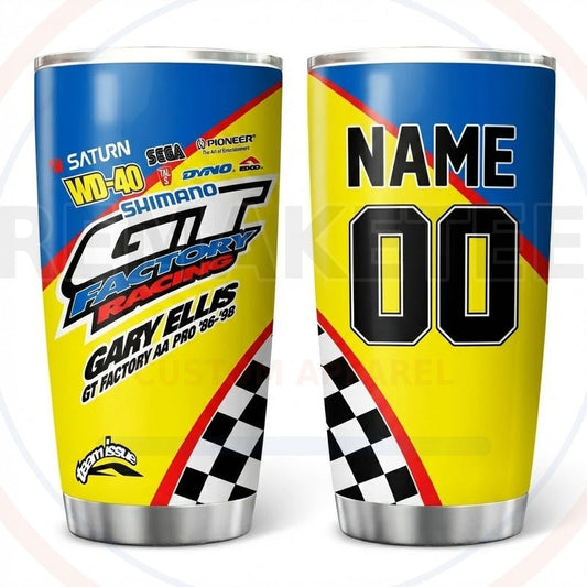 RemakeTee Custom Vintage Retro BMX Racing Tumbler Cup 402