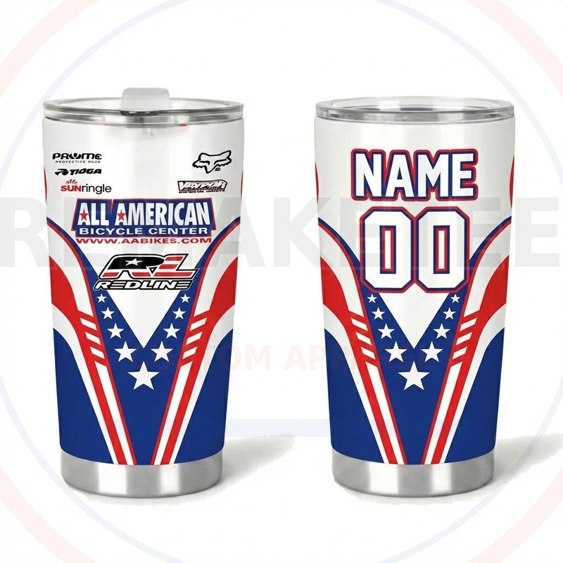 RemakeTee Custom Vintage Retro BMX Racing Tumbler Cup 404