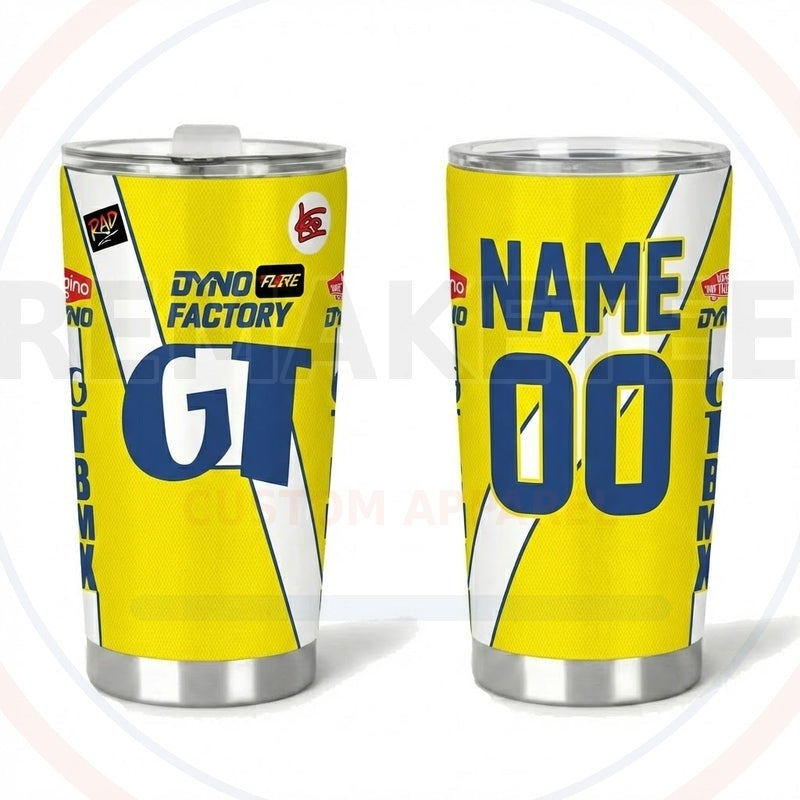 RemakeTee Custom Vintage Retro BMX Racing Tumbler Cup 406