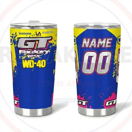 RemakeTee Custom Vintage Retro BMX Racing Tumbler Cup 418