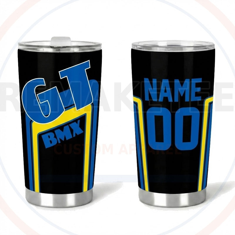 RemakeTee Custom Vintage Retro BMX Racing Tumbler Cup 419