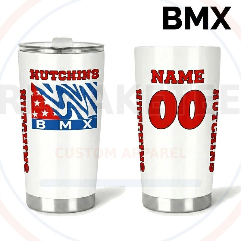 RemakeTee Custom Vintage Retro BMX Racing Tumbler Cup 421