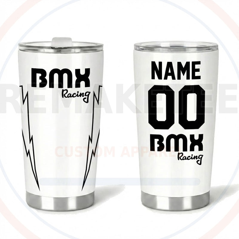 RemakeTee Custom Vintage Retro BMX Racing Tumbler Cup 422