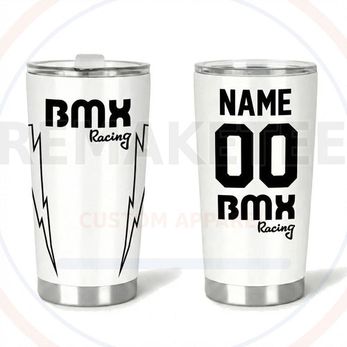 RemakeTee Custom Vintage Retro BMX Racing Tumbler Cup 422