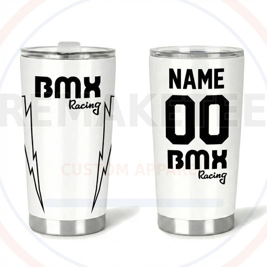 RemakeTee Custom Vintage Retro BMX Racing Tumbler Cup 422