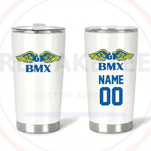 RemakeTee Custom Vintage Retro BMX Racing Tumbler Cup 426