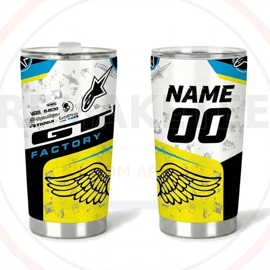 RemakeTee Custom Vintage Retro BMX Racing Tumbler Cup 430