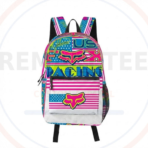 RemakeTee Custom Vintage Retro VMX Racing Backpack 003