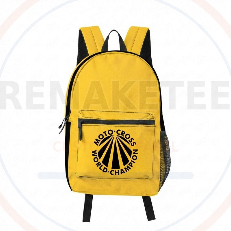 RemakeTee Custom Vintage Retro VMX Racing Backpack 033
