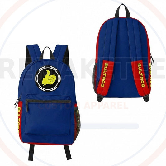 RemakeTee Custom Vintage Retro VMX Racing Backpack 037