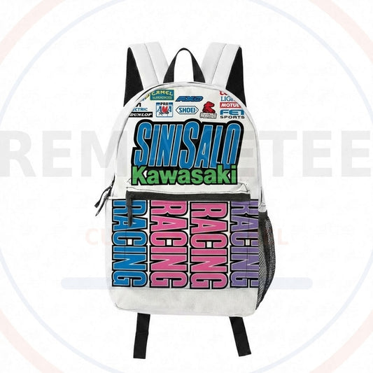 RemakeTee Custom Vintage Retro VMX Racing Backpack 061