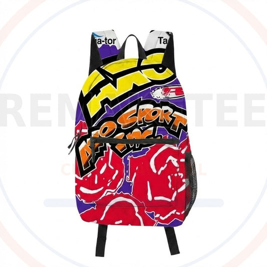 RemakeTee Custom Vintage Retro VMX Racing Backpack 062