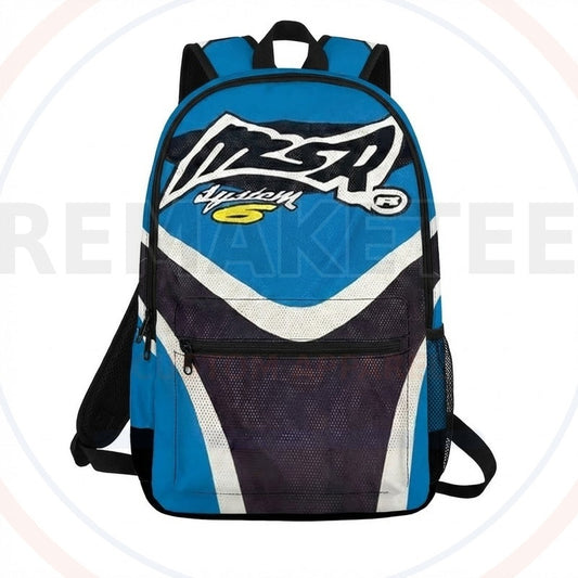 RemakeTee Custom Vintage Retro VMX Racing Backpack 082