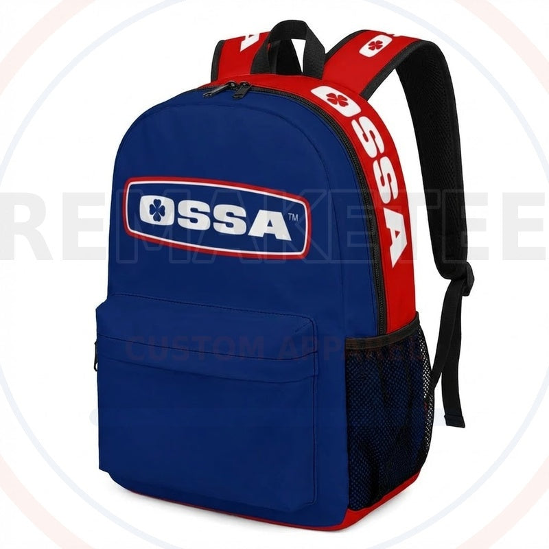 RemakeTee Custom Vintage Retro VMX Racing Backpack 126