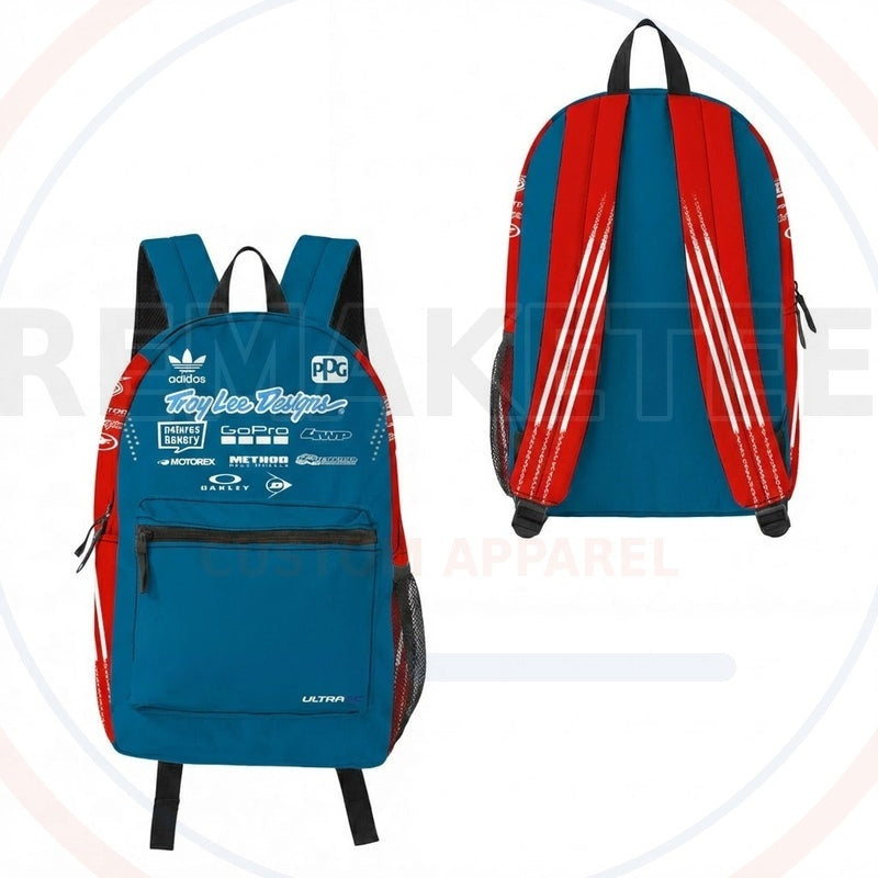 RemakeTee Custom Vintage Retro VMX Racing Backpack 158