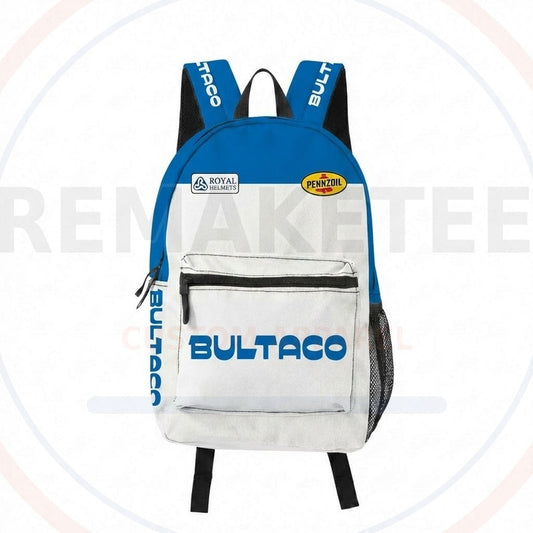 RemakeTee Custom Vintage Retro VMX Racing Backpack 161
