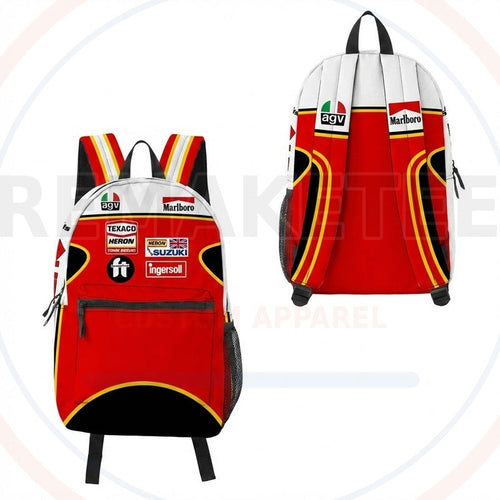 RemakeTee Custom Vintage Retro VMX Racing Backpack 163