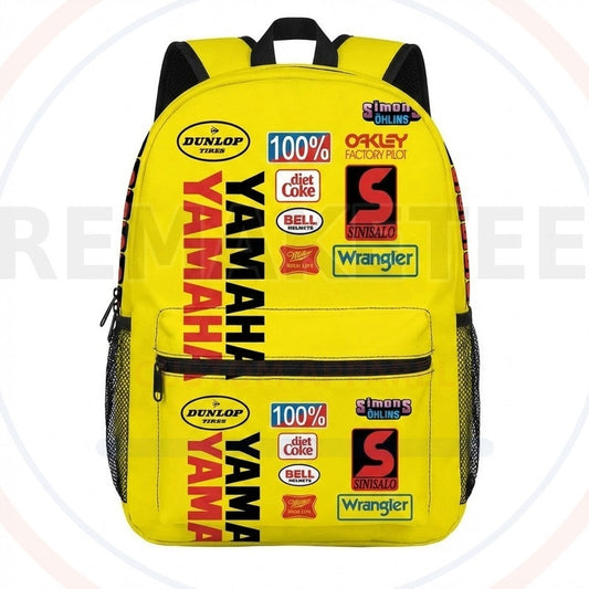 RemakeTee Custom Vintage Retro VMX Racing Backpack 171
