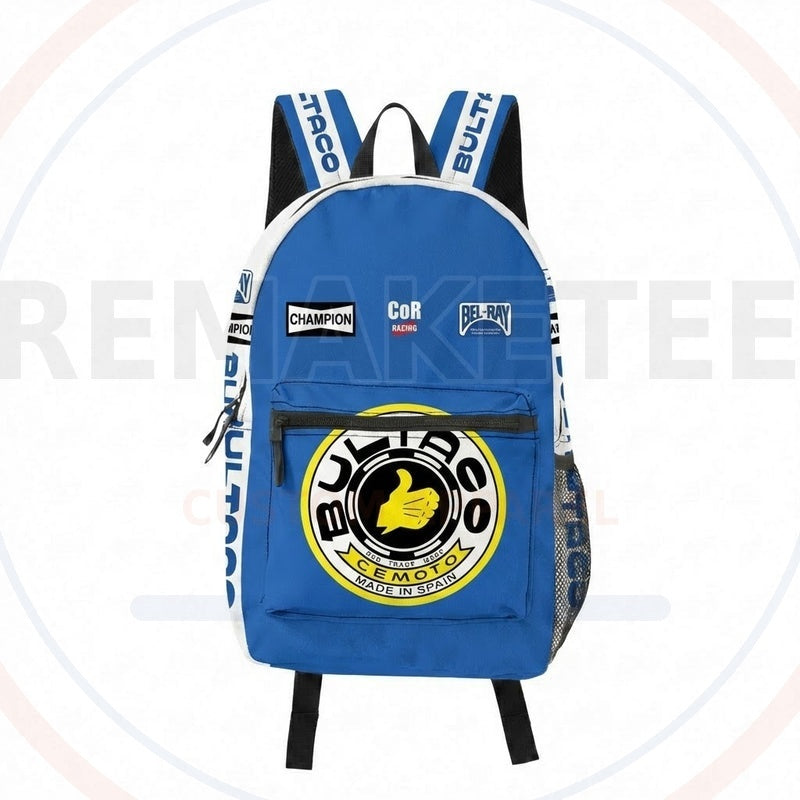RemakeTee Custom Vintage Retro VMX Racing Backpack 177