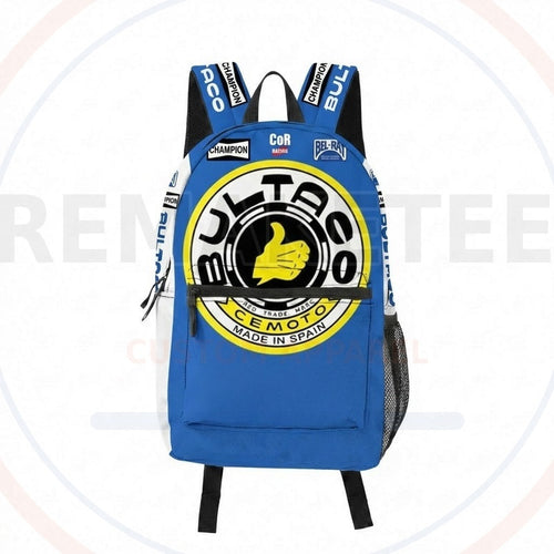 RemakeTee Custom Vintage Retro VMX Racing Backpack 185