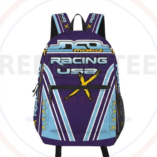 RemakeTee Custom Vintage Retro VMX Racing Backpack 206