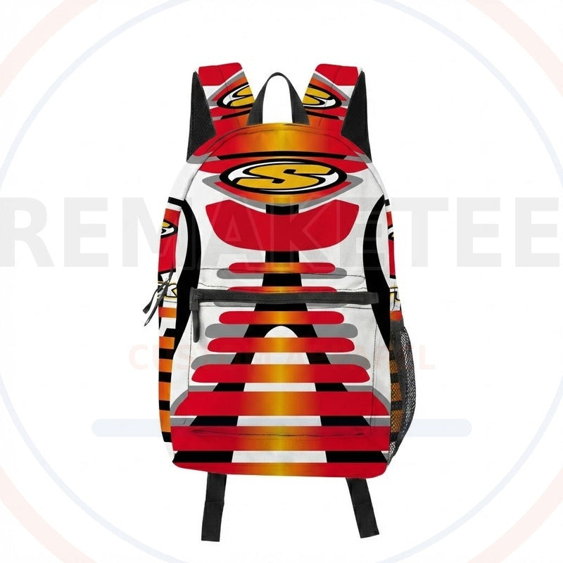 RemakeTee Custom Vintage Retro VMX Racing Backpack 231