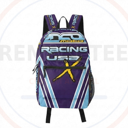 RemakeTee Custom Vintage Retro VMX Racing Backpack 243