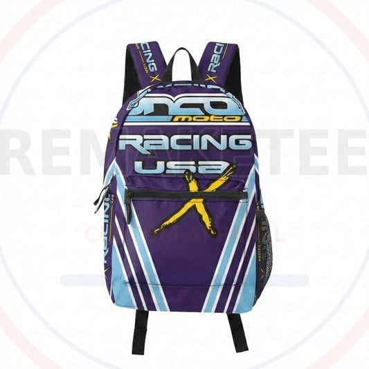 RemakeTee Custom Vintage Retro VMX Racing Backpack 243