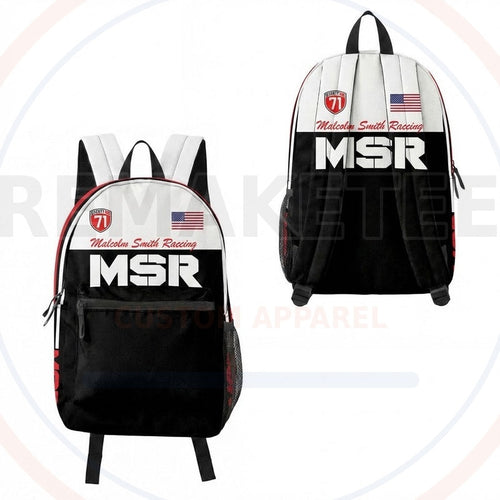 RemakeTee Custom Vintage Retro VMX Racing Backpack 288