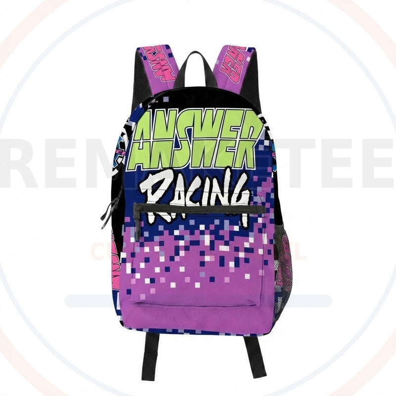 RemakeTee Custom Vintage Retro VMX Racing Backpack 350