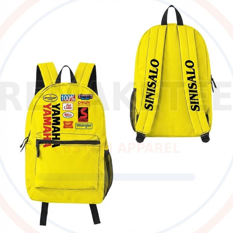 RemakeTee Custom Vintage Retro VMX Racing Backpack 355
