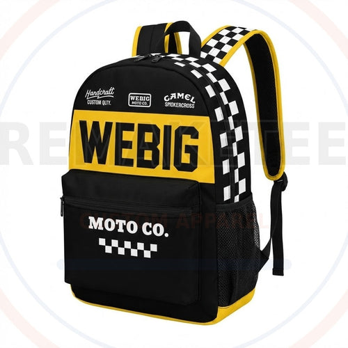 RemakeTee Custom Vintage Retro VMX Racing Backpack 388