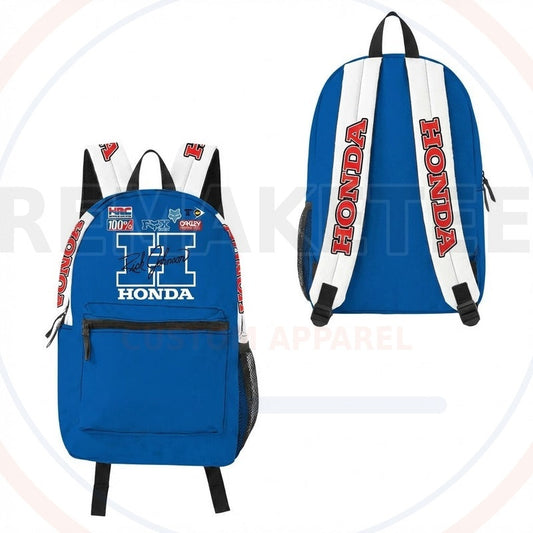 RemakeTee Custom Vintage Retro VMX Racing Backpack 389