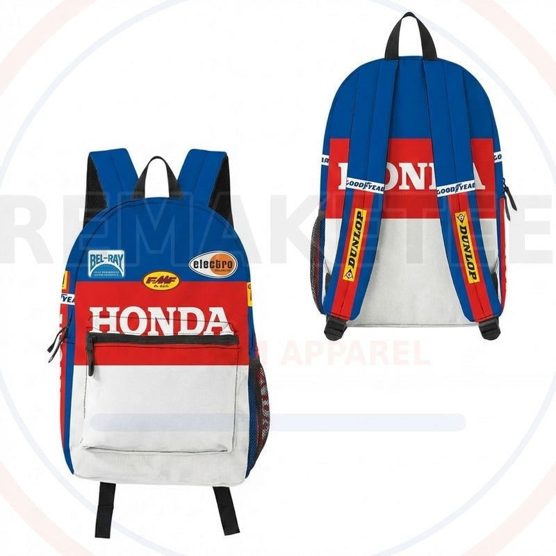 RemakeTee Custom Vintage Retro VMX Racing Backpack 393