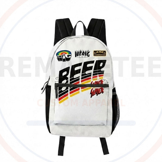 RemakeTee Custom Vintage Retro VMX Racing Backpack 396