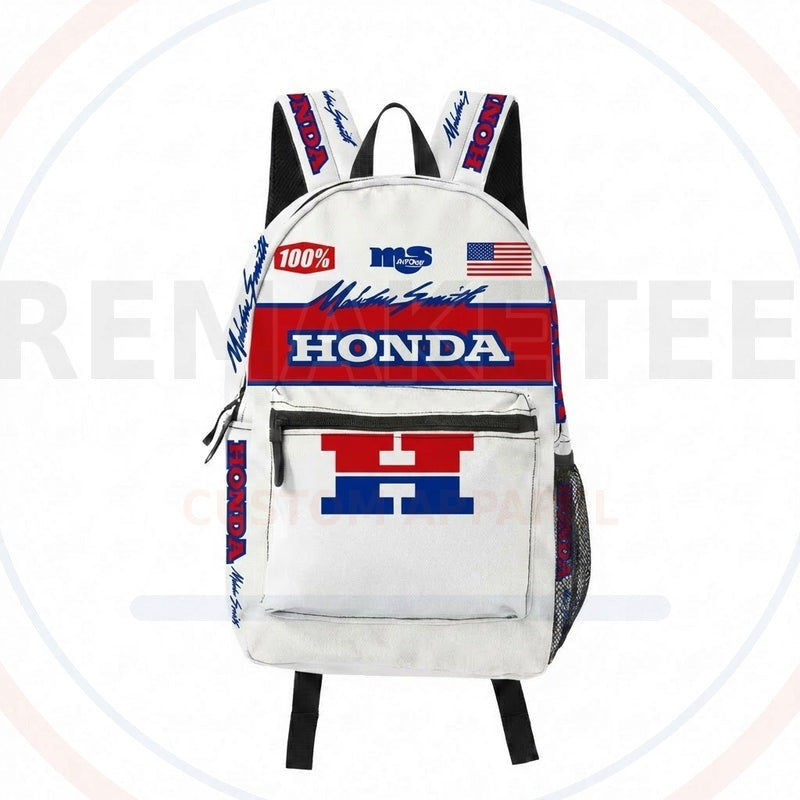 RemakeTee Custom Vintage Retro VMX Racing Backpack 404