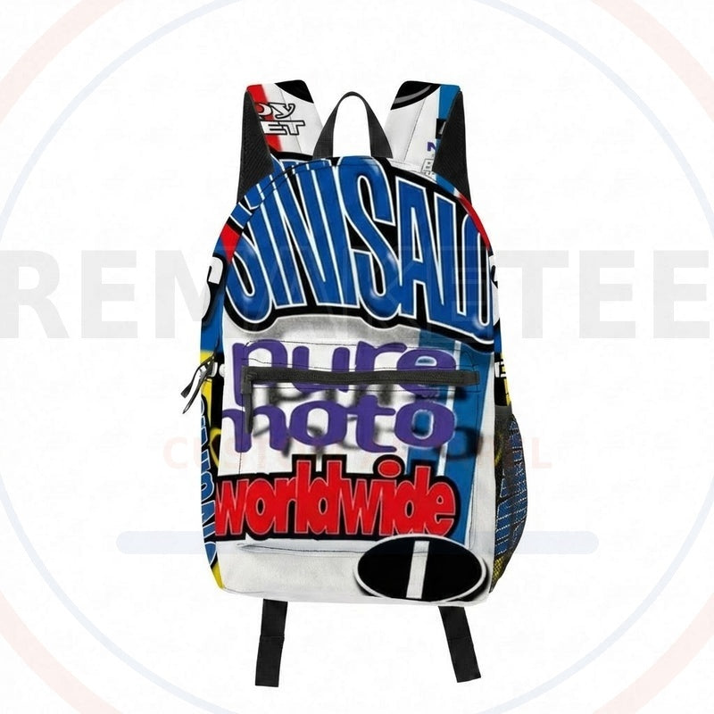 RemakeTee Custom Vintage Retro VMX Racing Backpack 440