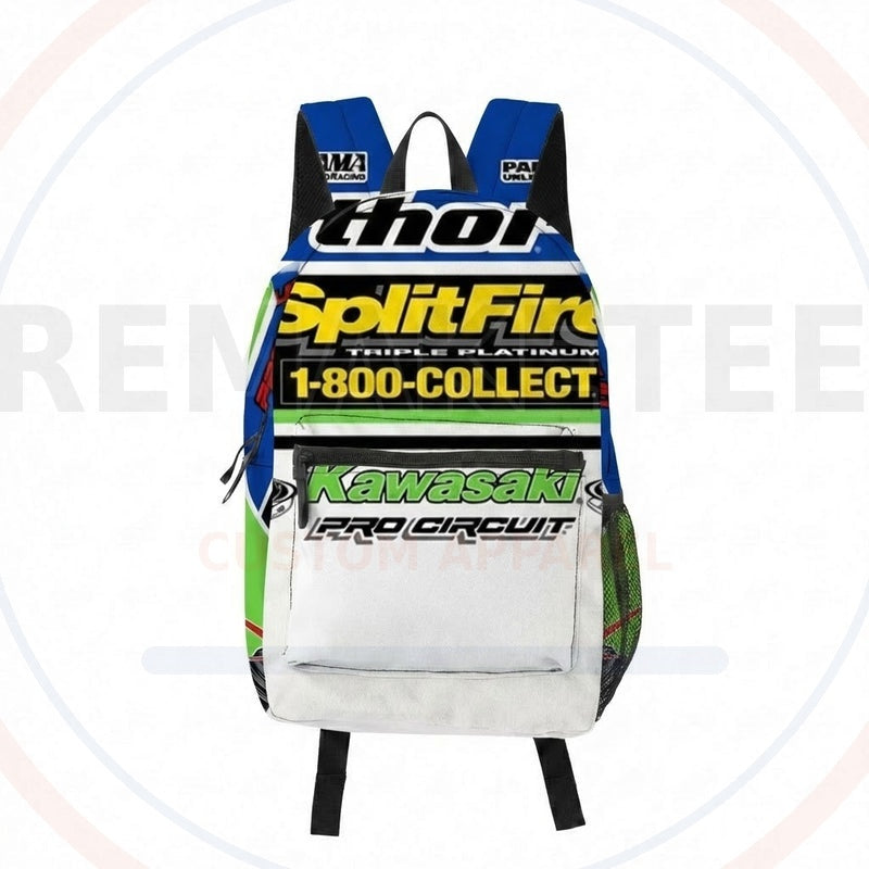 RemakeTee Custom Vintage Retro VMX Racing Backpack 448
