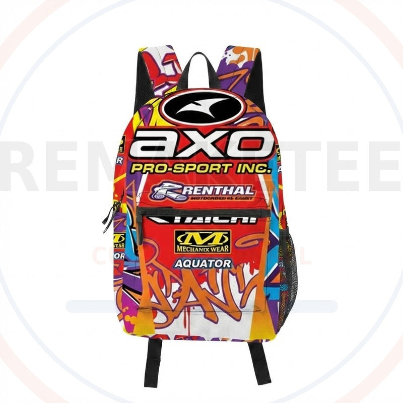 RemakeTee Custom Vintage Retro VMX Racing Backpack 465